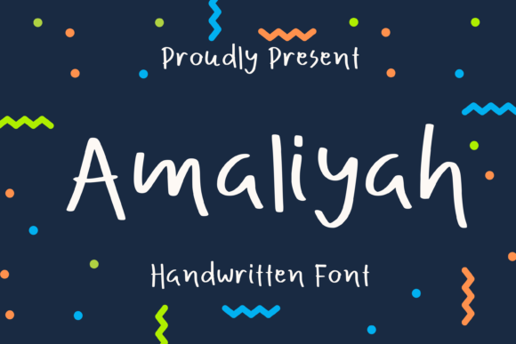 Amaliyah: A Friendly Handwritten Font for Modern Editorial Design