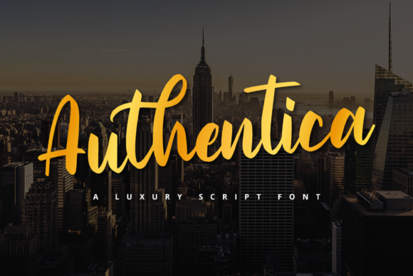 Authentica: A Handwritten Font for Editorial Design