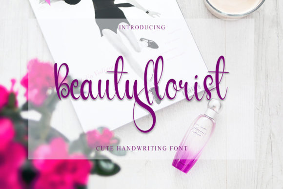Beauty Florist: A Playful Script Font for Modern Editorial Design