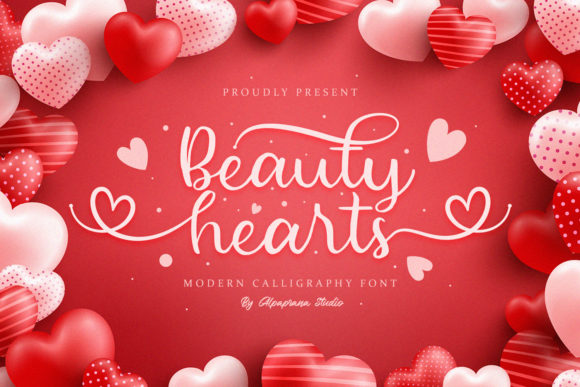Beauty Hearts: A Handwritten Font for Authentic Branding