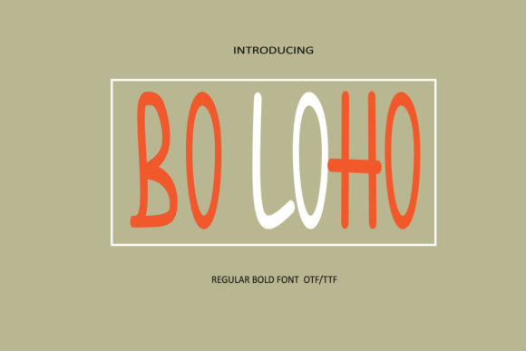 Bo Loho: A Handwritten Font That Brings Playful Energy to Branding Projects