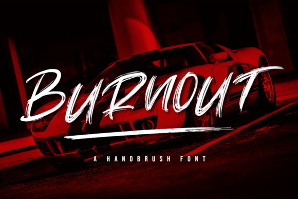 Burnout: A Daring Script Font for Bold Branding