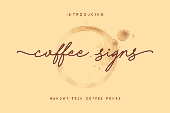 Coffee Signs: A Handwritten Font for Campaigns