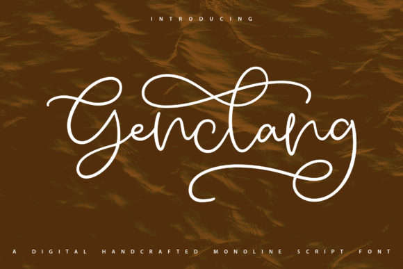 Genclang: A Handwritten Font That Elevates Modern Editorial Design