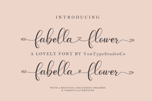 How Fabella Flower Font Transformed My Small Business Branding