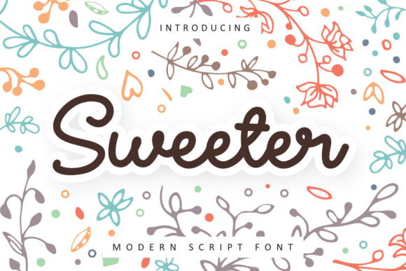 How Sweeter Transformed My Ebook Layout with Elegant Script Typography