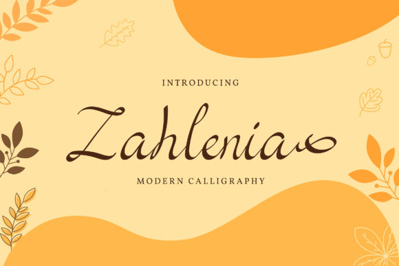 How Zahlenia Adds Elegance to Web Design with Clean Script Typography