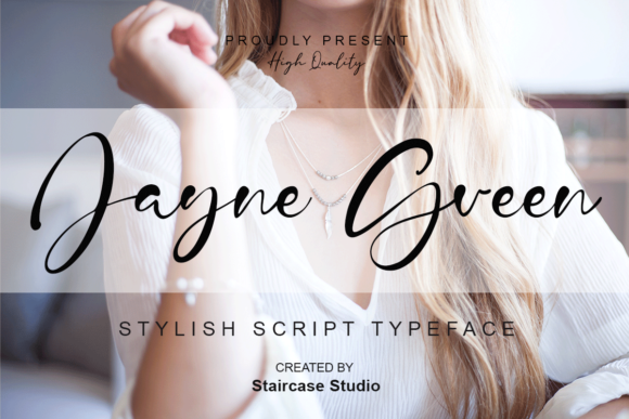 Jayne Green: A Stylish Script Font for Modern Brand Campaigns