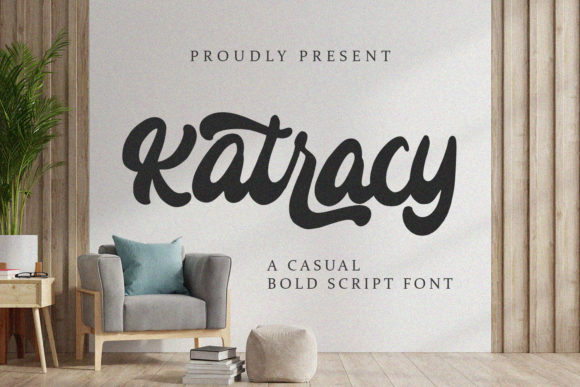 Katracy: A Bold Handwritten Font for Makers and Creative Sellers
