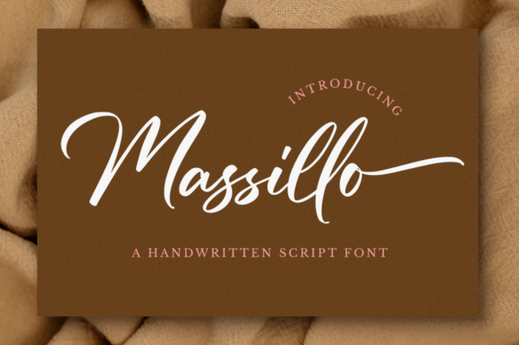 Massillo: The Elegant Script Font for Campaigns