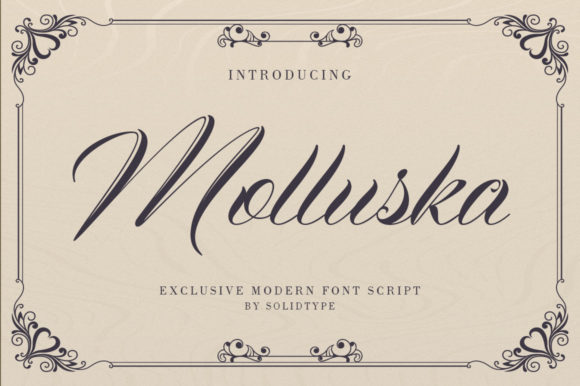 Molluska: A Versatile Handwritten Font for Modern Marketing Design
