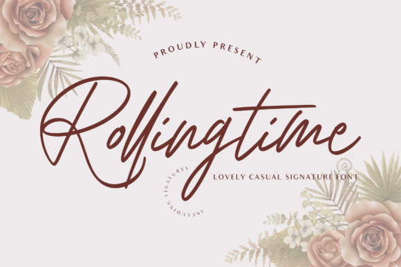 Rolling Time: The Script Font for Campaign Impact