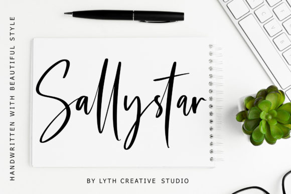 Sallystar: A Handwritten Font for Modern Web Design