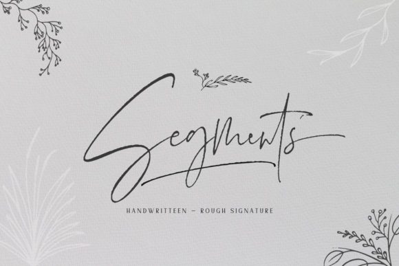 Segments: A Timeless Handwritten Font for Web Design