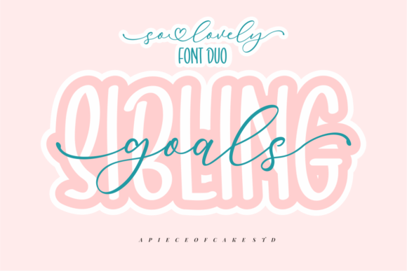 Sibling Goals: The Handwritten Font That Elevates Your Campaign Visuals
