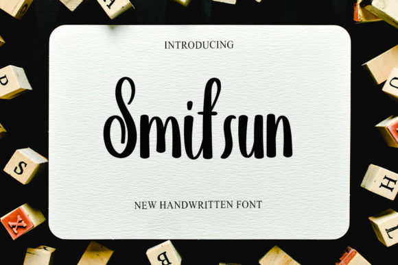 Smitsun: A Playful Handwritten Font for Scroll-Stopping Digital Design