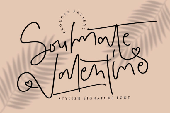 Soulmate Valentine: A Dazzling Script Font for Editors