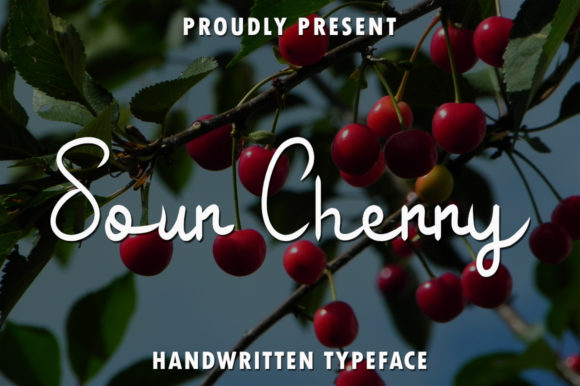 Sour Cherry: A Handwritten Font That Elevates Digital Marketing Typography