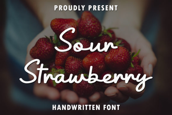 Sour Strawberry: A Friendly Script Font for Marketers
