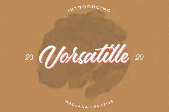 Vorsatille: A Bold Handwritten Font for Branding