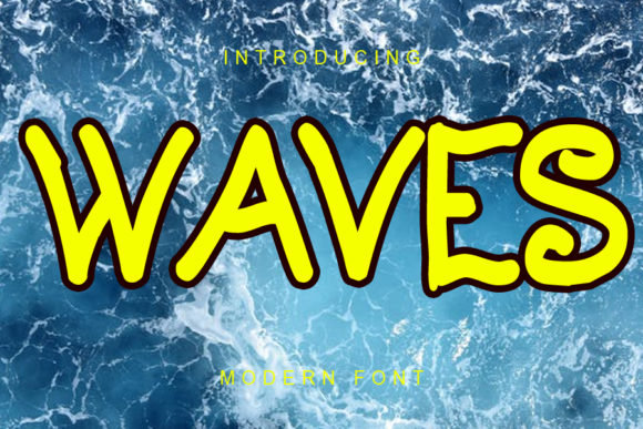Waves: A Handwritten Font for Modern Web Design