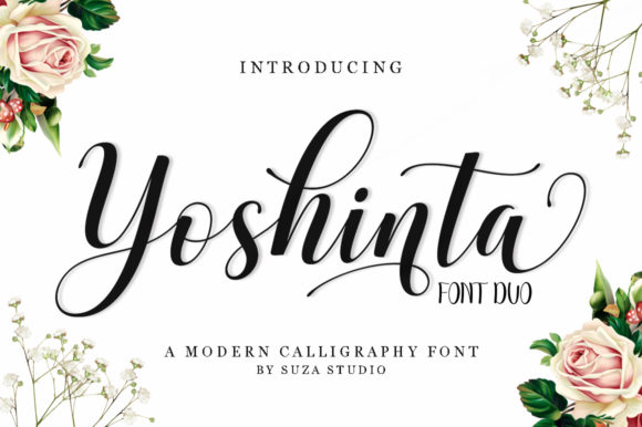 Yoshinta: A Romantic Handwritten Font for Crafters